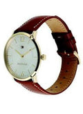 Buy Tommy Hilfiger Ultra Slim Silver Dial Brown Leather Strap Watch for Men - 1710353 in Pakistan
