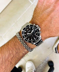 Buy Emporio Armani Men's Quartz Stainless Steel Black Dial 43mm Watch AR11360 in Pakistan