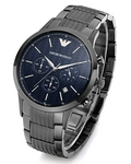 Buy Emporio Armani Renato Black Dial Black Steel Strap Watch for Men - AR2505 in Pakistan