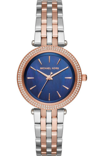Buy Michael Kors Womens Quartz Stainless Steel Blue Mother Of Pearl Dial 33mm Watch - Mk3651 in Pakistan