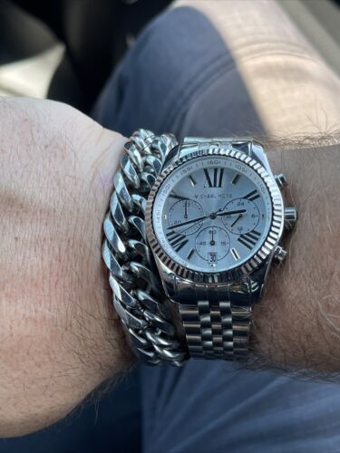 Buy Michael Kors Womens Quartz Stainless Steel Silver Dial 38mm Watch - Mk5555 in Pakistan