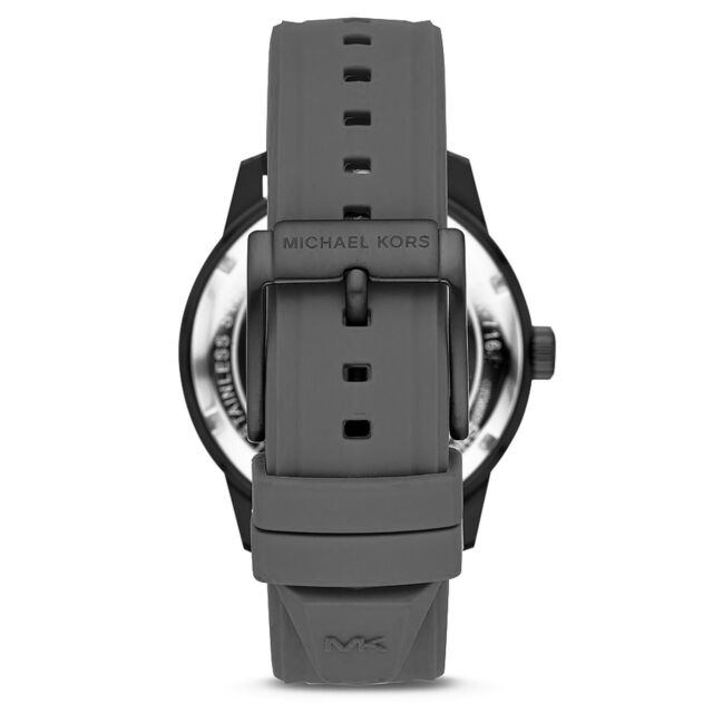 Buy Michael Kors Mens Quartz Silicone Strap Grey Dial 44mm Watch - Mk7164 in Pakistan