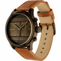 Buy Tommy Hilfiger Mens Quartz Brown Leather Strap Brown Dial 44mm Watch - 1791594 in Pakistan