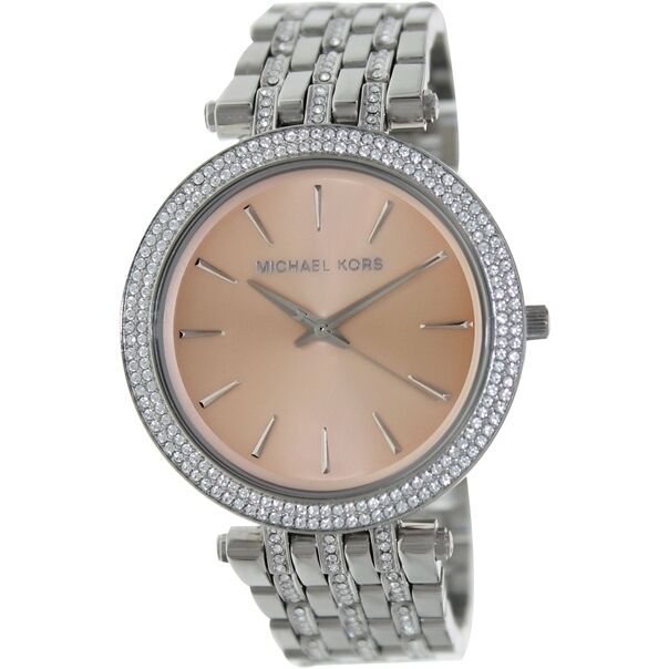 Buy Michael Kors Womens Quartz Stainless Steel Pink Dial 39mm Watch - Mk3218 in Pakistan