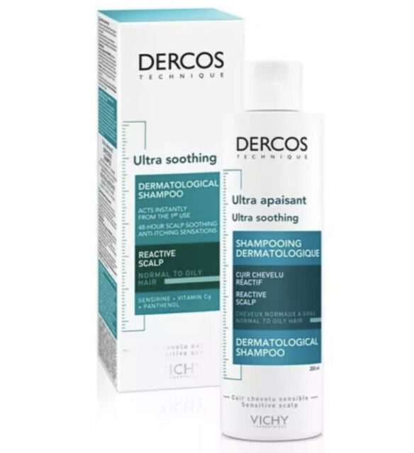 Buy Vichy Dercos Ultra Soothing Shampoo for Dry Hair - 200ml in Pakistan
