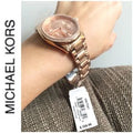 Buy Michael Kors Ladies Janelle Rose Gold Dial Rose Gold Stainless Steel Strap Watch -  Mk7091 in Pakistan