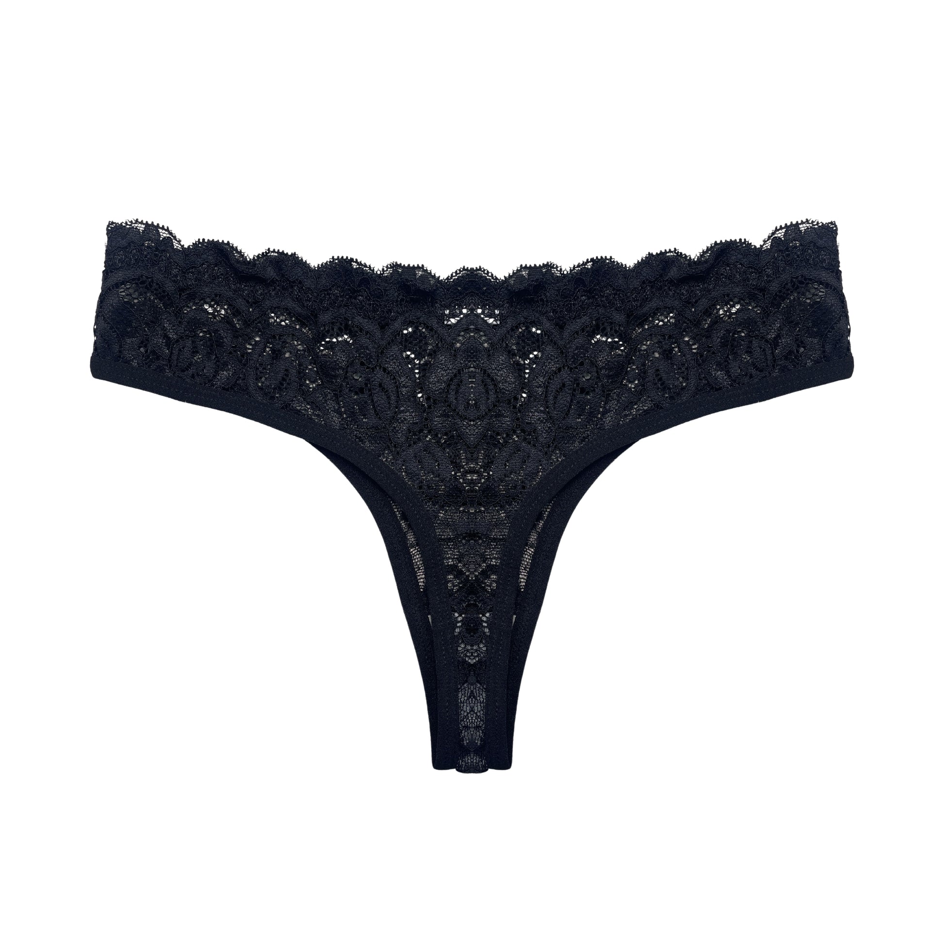 Buy Setbre Lacy Padded Bra and Panty Set Black in Pakistan