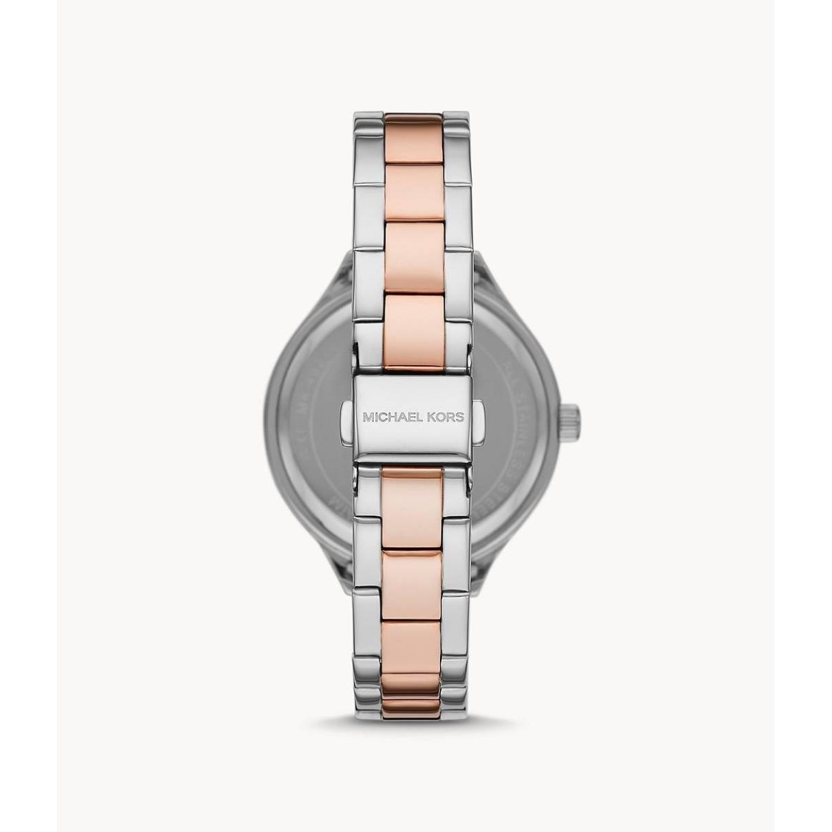 Buy Michael Kors Ladies Lauryn Two-Tone Mother of Pearl Watch - Mk4366 in Pakistan