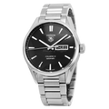 Buy Tag Heuer Carrera Calibre 5 Black Dial Silver Steel Strap Watch for Men - WAR201A.BA0723 in Pakistan
