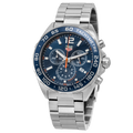 Buy Tag Heuer Formula 1 Chronograph Blue Dial Silver Steel Strap Watch for Men - CAZ1014.BA0842 in Pakistan