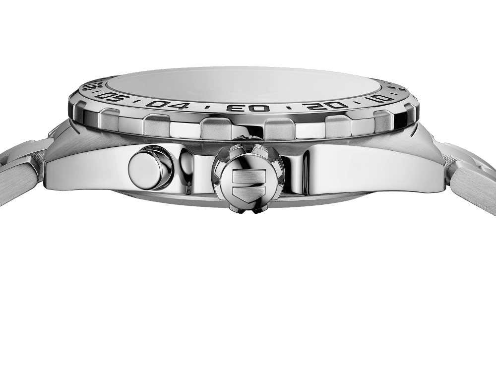 Buy Tag Heuer Formula 1 Black Dial Silver Steel Strap Watch for Men - WAZ111A.BA0875 in Pakistan