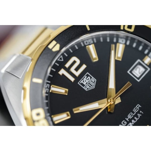Buy Tag Heuer Formula 1 Black Dial Two Tone Steel Strap Watch for Men - WAZ1121.BB0879 in Pakistan