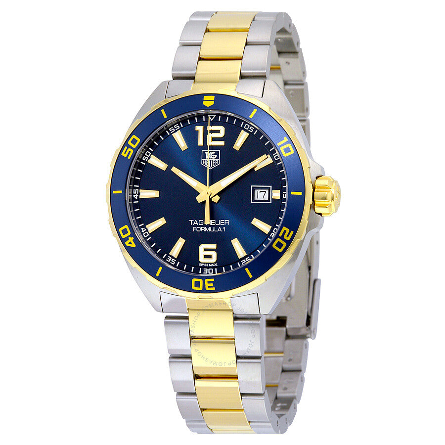 Buy Tag Heuer Formula 1 Blue Dial Two Tone Steel Strap Watch for Men - WAZ1120.BB0879 in Pakistan
