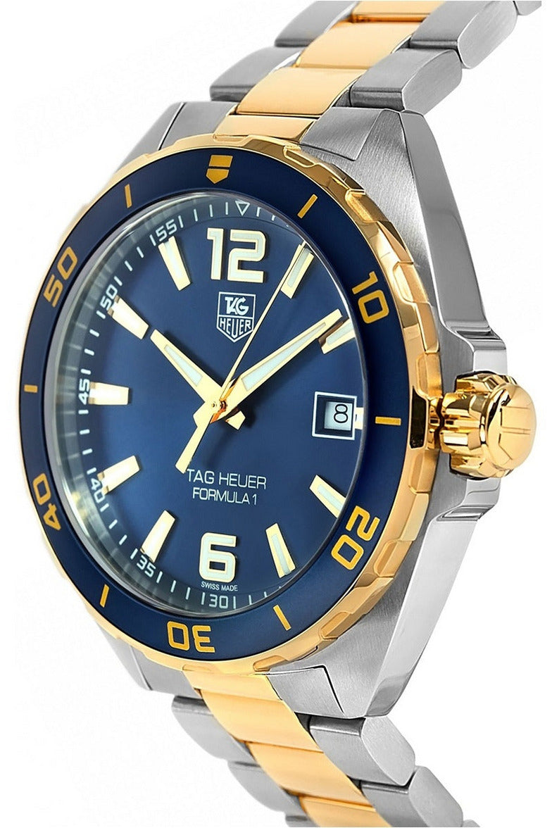 Buy Tag Heuer Formula 1 Blue Dial Two Tone Steel Strap Watch for Men - WAZ1120.BB0879 in Pakistan