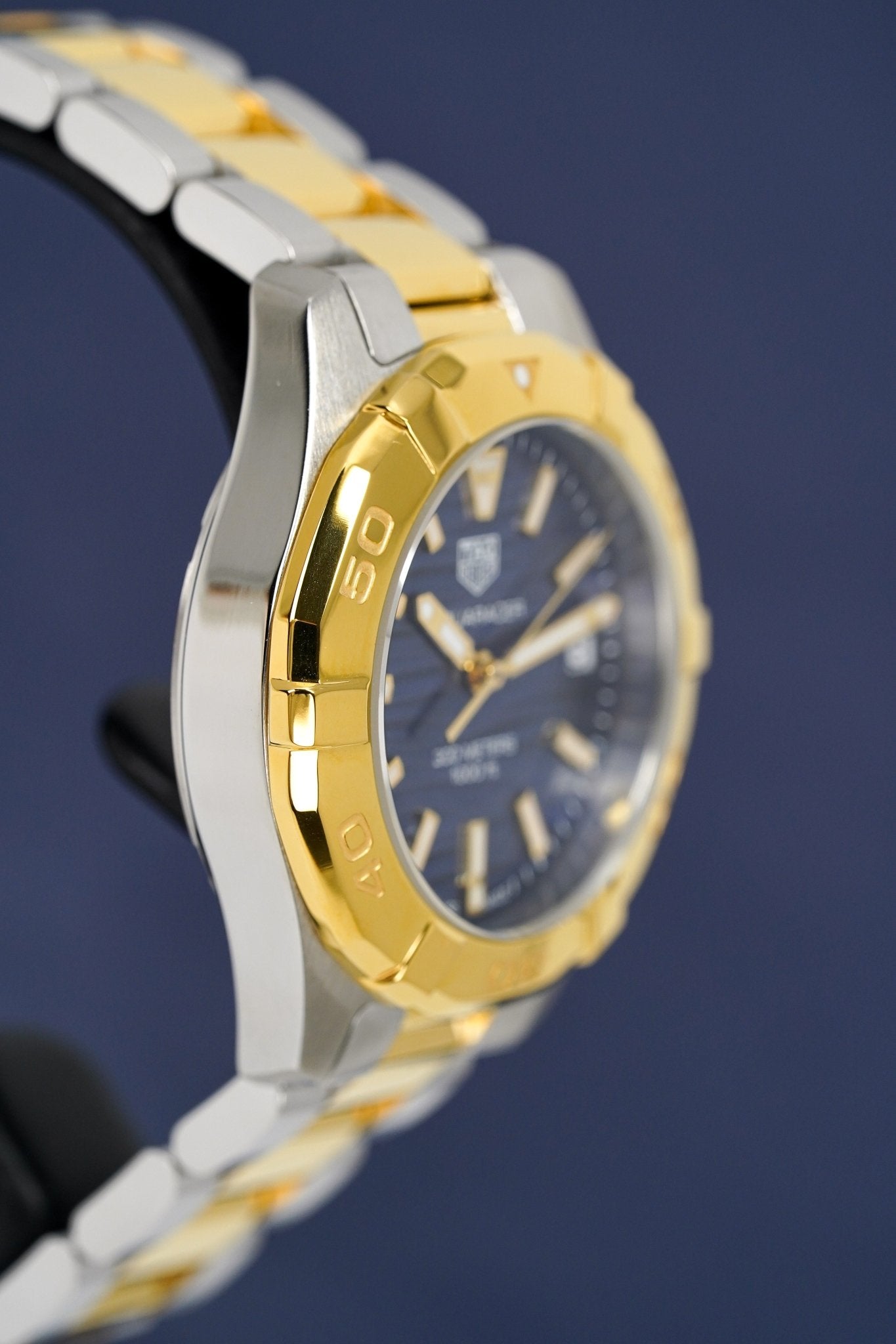 Buy Tag Heuer Aquaracer Blue Dial Two Tone Steel Strap Watch for Women - WBD1325.BB0320 in Pakistan