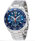 Buy Tag Heuer Formula 1 Chronograph Blue Dial Silver Steel Strap Watch for Men - CAZ1014.BA0842 in Pakistan