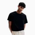 Buy Men's Regular Fit Short Sleeve T-Shirt -Black in Pakistan