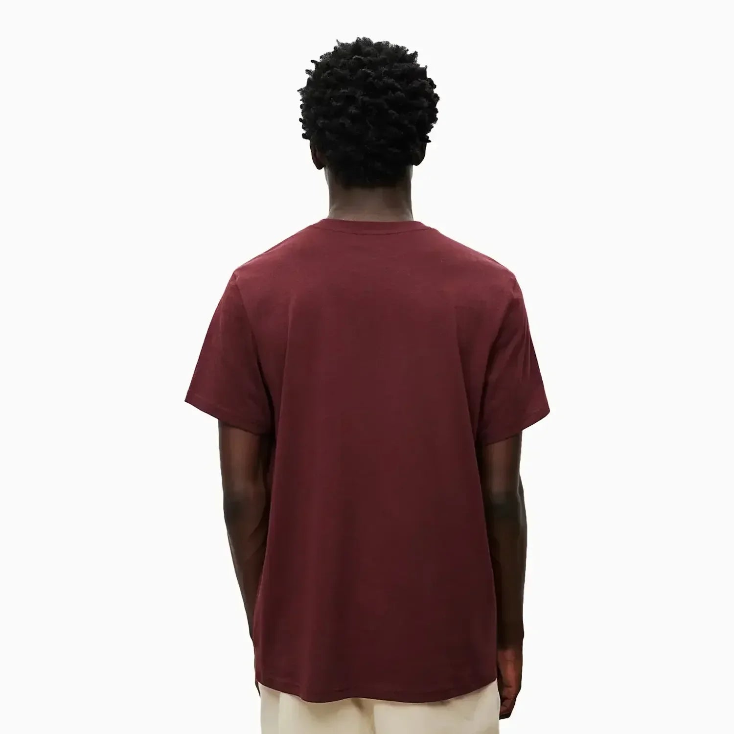 Buy Men's Regular Fit Short Sleeve T-Shirt -Burgundy in Pakistan