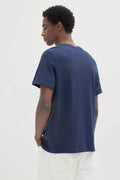 Buy Men's Regular Fit Short Sleeve T-Shirt - Navy Blue in Pakistan