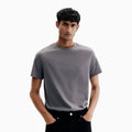 Buy Men's Regular Fit Short Sleeve T-Shirt -Dark Gray in Pakistan