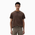 Buy Men's Regular Fit Short Sleeve T-Shirt -Brown in Pakistan
