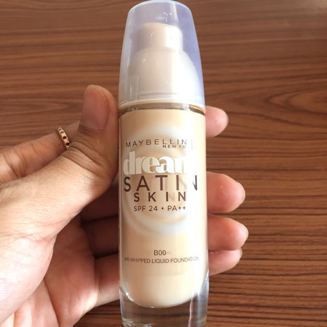 Buy Maybelline Dream Satin Skin SPF24 PA++ Foundation - B00 in Pakistan