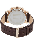 Buy Tommy Hilfiger Mens Quartz Leather Strap Brown Dial 44mm Watch - 1710400 in Pakistan