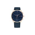 Buy Tommy Hilfiger Mens Quartz Leather Strap Blue Dial 44mm Watch - 1710405 in Pakistan