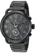 Buy Tommy Hilfiger Mens Quartz Stainless Steel Black Dial 46mm Watch - 1791423 in Pakistan