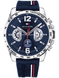 Buy Tommy Hilfiger Mens Quartz Blue Silicone Strap Blue Dial 46mm Watch - 1791476 in Pakistan