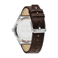 Buy Tommy Hilfiger Austin Grey Dial Brown Leather Strap Watch for Men - 1791637 in Pakistan