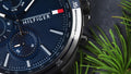 Buy Tommy Hilfiger Mens Quartz Silicone Strap Blue Dial 46mm Watch - 1791721 in Pakistan