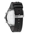 Buy Tommy Hilfiger Mens Quartz Black Leather Strap Black Dial 44mm Watch - 1791740 in Pakistan