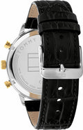 Buy Tommy Hilfiger Leonard Black Dial Black Leather Strap Watch for Men - 1791986 in Pakistan