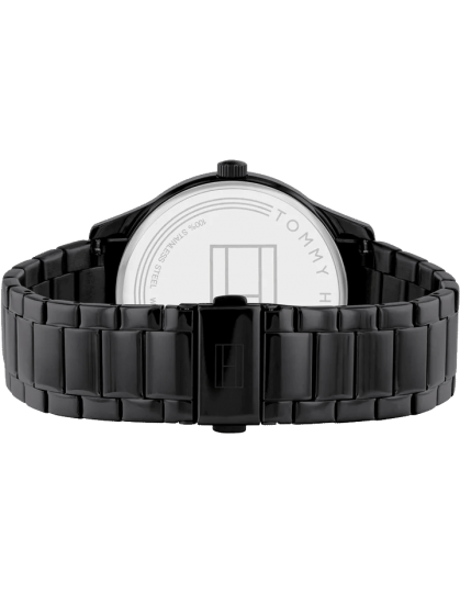 Buy Tommy Hilfiger Mens Quartz Stainless Steel Black Dial 44mm Watch - 1791695 in Pakistan
