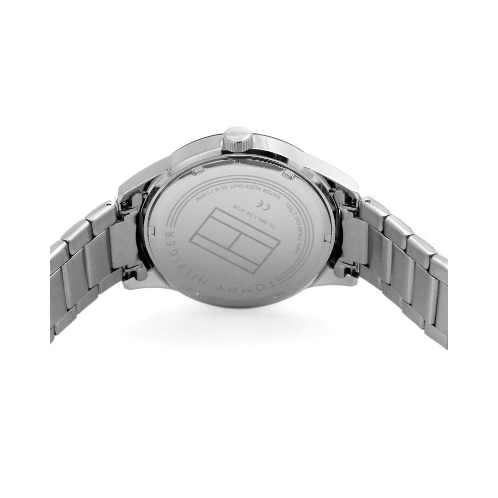 Buy Tommy Hilfiger Mens Analogue Quartz Stainless Steel Blue Dial 44mm Watch - 1791640 in Pakistan