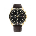 Buy Tommy Hilfiger Mens Quartz Leather Strap Black Dial 44mm Watch - 1791836 in Pakistan