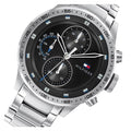 Buy Tommy Hilfiger Mens Quartz Stainless Steel Black Dial 46mm Watch - 1791805 in Pakistan