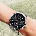 Buy Tommy Hilfiger Mens Quartz Stainless Steel Black Dial 44mm Watch - 1791469 in Pakistan