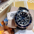 Buy Michael Kors Mens Quartz Black Silicone Strap Black Dial 45mm Watch - Mk8365 in Pakistan