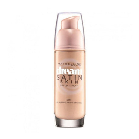 Buy Maybelline Dream Satin Skin SPF24 PA++ Foundation - B00 in Pakistan