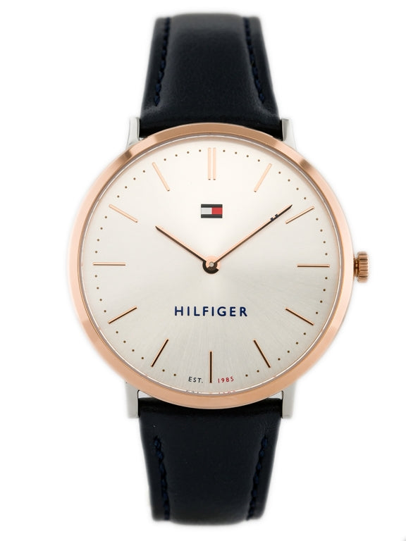 Buy Tommy Hilfiger Ultra Slim White Dial Blue Leather Strap Watch for Women - 1781689 in Pakistan