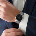 Buy Hugo Boss Mens Chronograph Quartz Stainless Steel Black Dial 41mm Watch - 1513614 in Pakistan