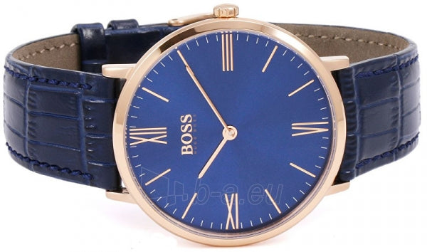 Buy Hugo Boss Mens Quartz Blue Leather Strap Blue Dial 40mm Watch - 1513371 in Pakistan