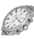 Buy Hugo Boss Mens Quartz Stainless Steel White Dial 44mm Watch - 1513182 in Pakistan