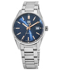 Buy Tag Heuer Carrera Blue Dial Silver Steel Strap Watch for Women - WAR1112.BA0601 in Pakistan