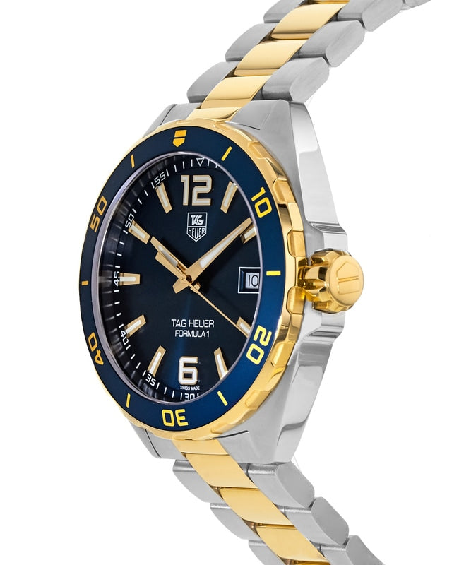 Buy Tag Heuer Formula 1 Blue Dial Two Tone Steel Strap Watch for Men - WAZ1120.BB0879 in Pakistan