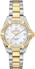 Buy Tag Heuer Aquaracer Mother of Pearl Dial Two Tone Steel Strap Watch for Women - WBD1323.BB0320 in Pakistan