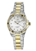 Buy Tag Heuer Aquaracer Mother of Pearl Dial Two Tone Steel Strap Watch for Women - WBD1323.BB0320 in Pakistan