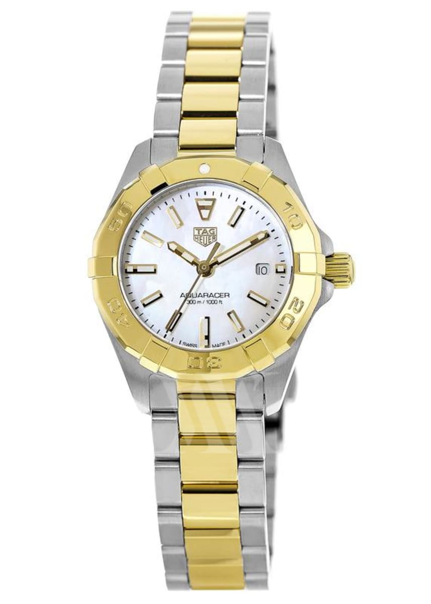 Buy Tag Heuer Aquaracer Mother of Pearl Dial Two Tone Steel Strap Watch for Women - WBD1420.BB0321 in Pakistan